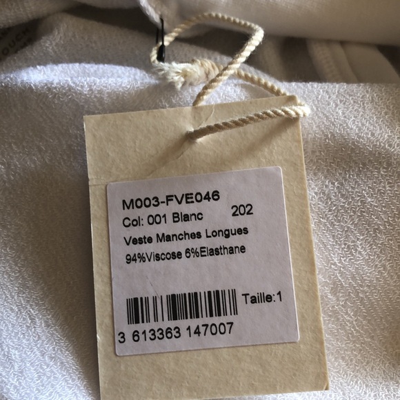 Majestic Filatures French touch Soft Touch Blazer size Tall 1 size Small - Picture 7 of 7